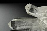 Clear Quartz Crystal Cluster - Brazil #292126-1